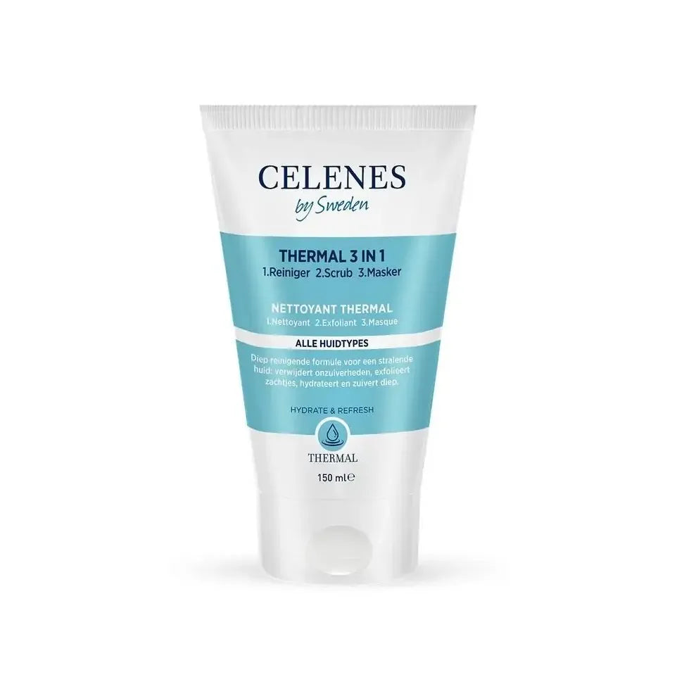 Celenes Thermal 3 in 1 - Reiniger/Scrub/Masker 150 ml