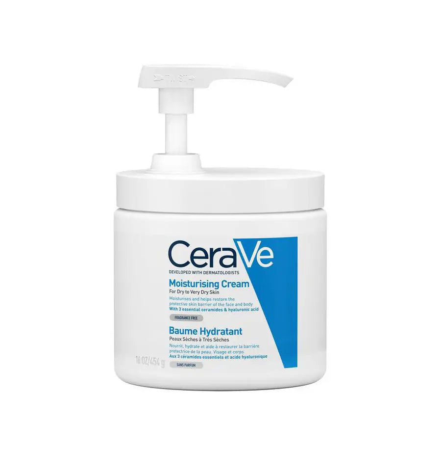 Cerave Hydraterende creme pomp 454 gram