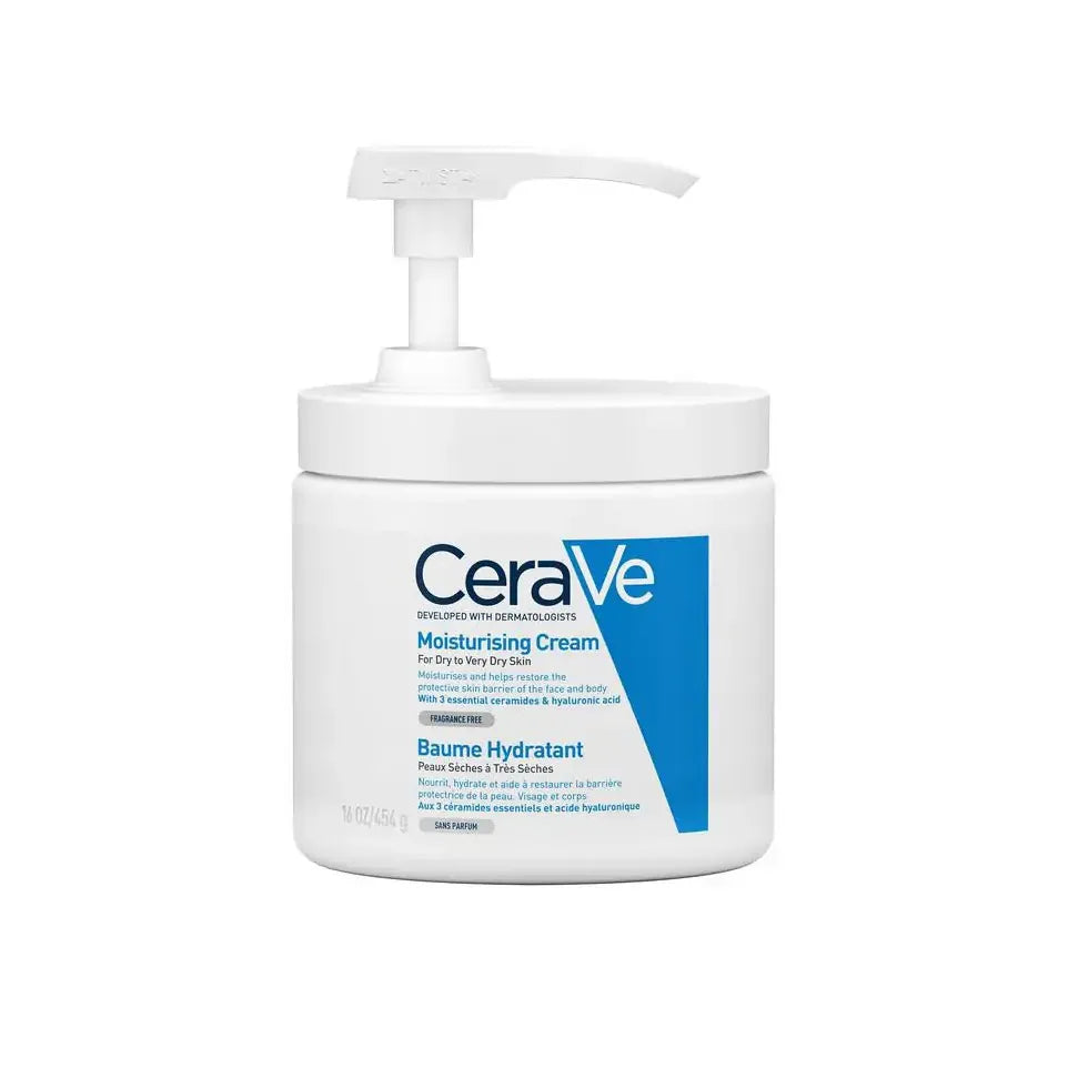 Cerave Hydraterende creme pomp 454 gram