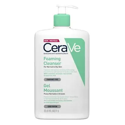 Cerave Reiniger schuimend 1 liter