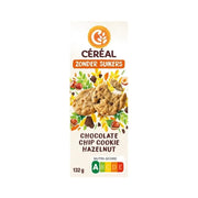 Cereal Cookies chocolate chip hazelnoot zonder suikers 130 gram