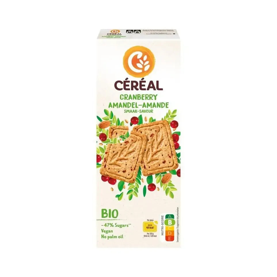 Cereal Cranberry amandelen cake & koek 132 gram