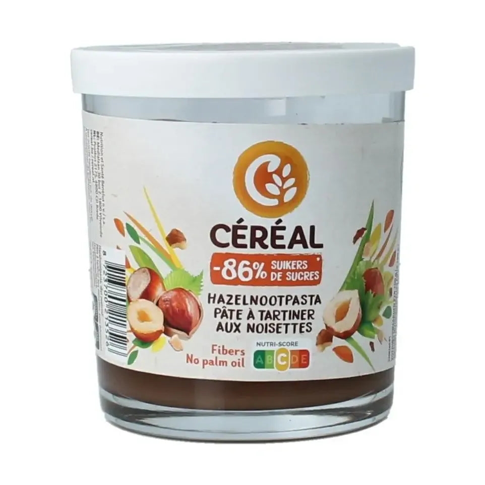 Cereal Hazelnootpasta suikervrij 200 gram