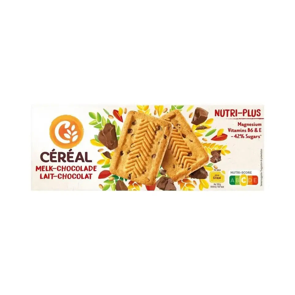 Cereal Koekjes melk/chocolade 230 gram