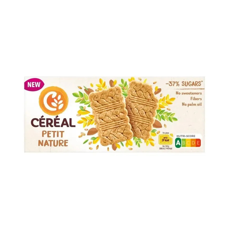Cereal Koekjes petit nature minder suikers 200 gram