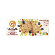 Cereal Nutri-plus koekjes bosbes rijstkiemen 140 gram