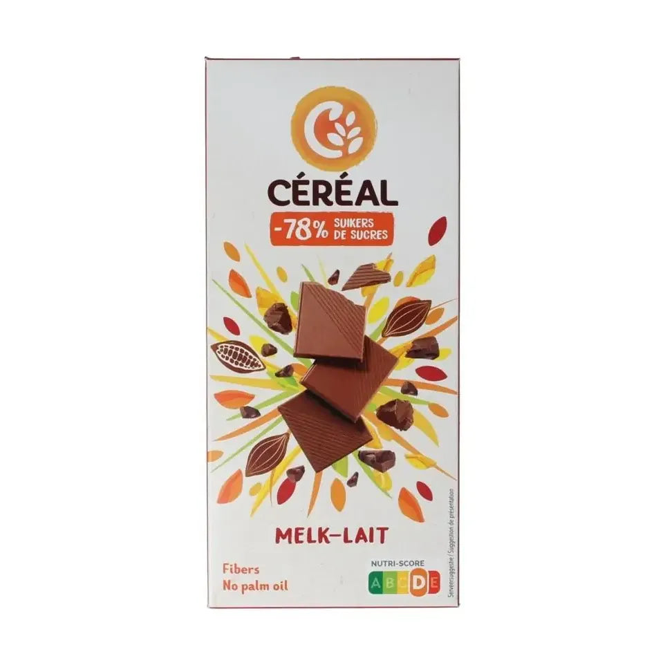 Cereal Tablet melk maltitol glutenvrij 80 gram