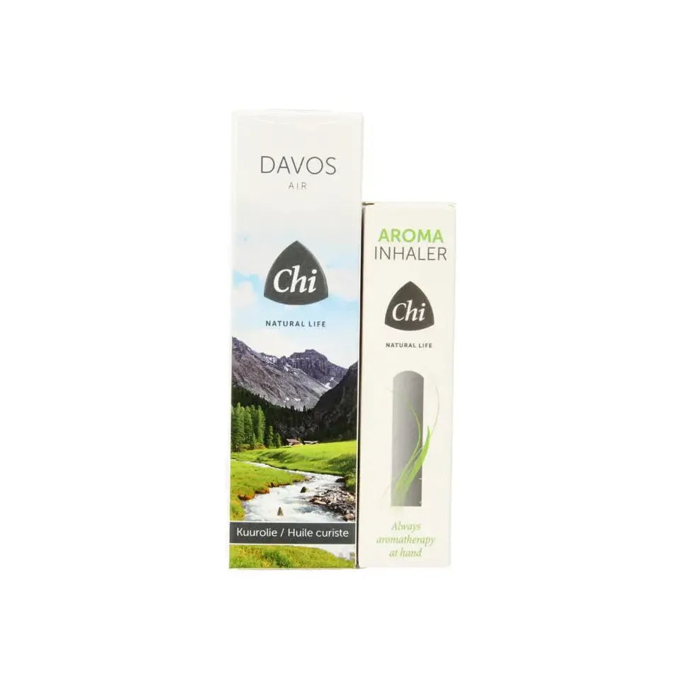 Chi Natural Life Aroma inhaler + Davos kuurolie 10 ml