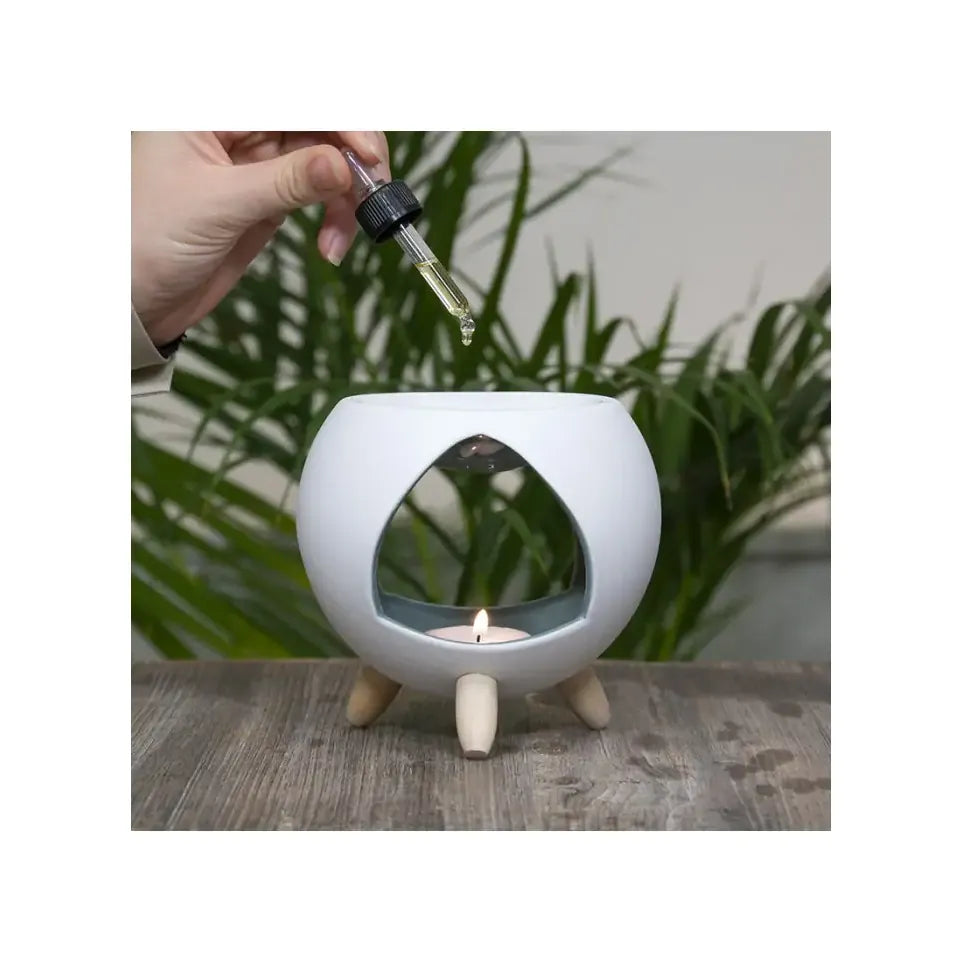 Chi Natural Life Cozy aromabrander + Davos olie