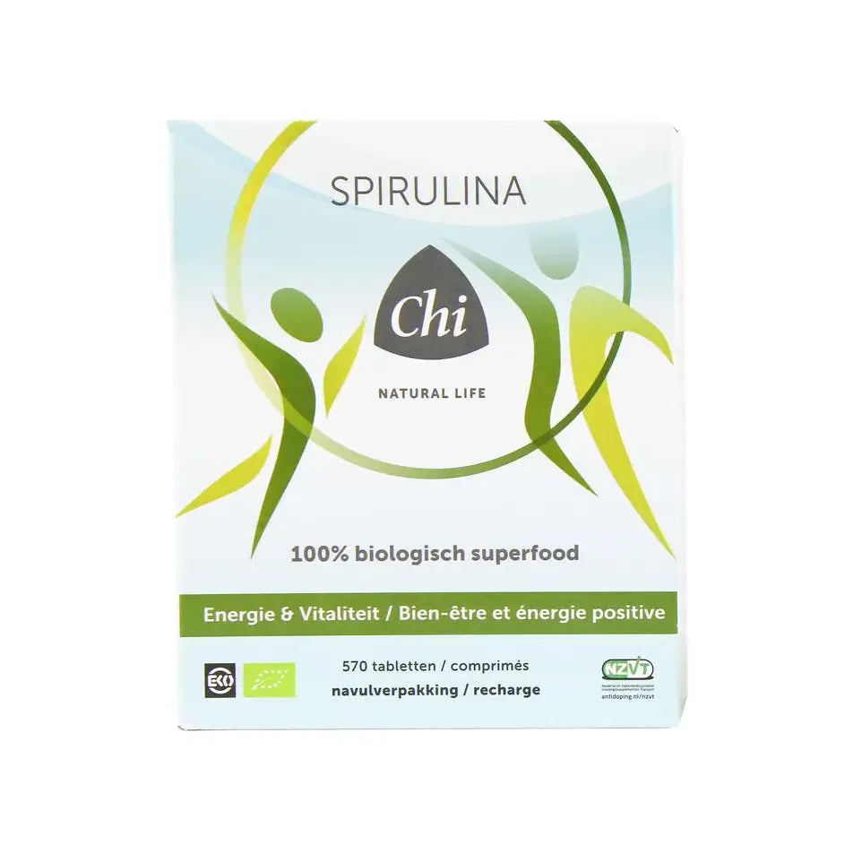 Chi Natural Life Spirulina navul 570 tabletten