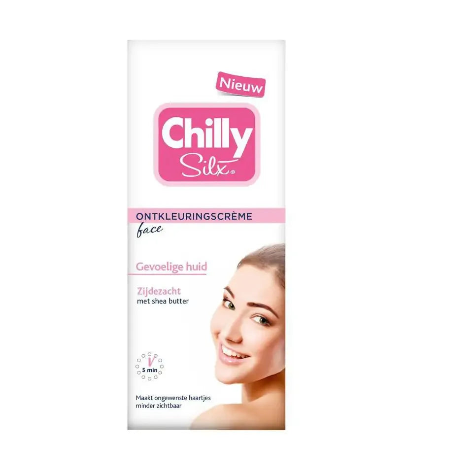 Chilly Silx Ontkleuringscreme gezicht 75 ml