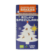 Chocolatemakers Kerstreep milky speculaas 80 gram