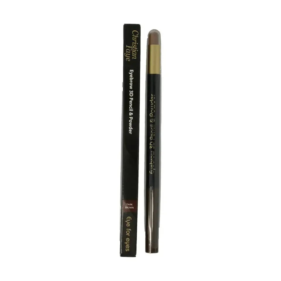 Christian Faye wenkbrauwp 3d pencil&powd dark 1 g