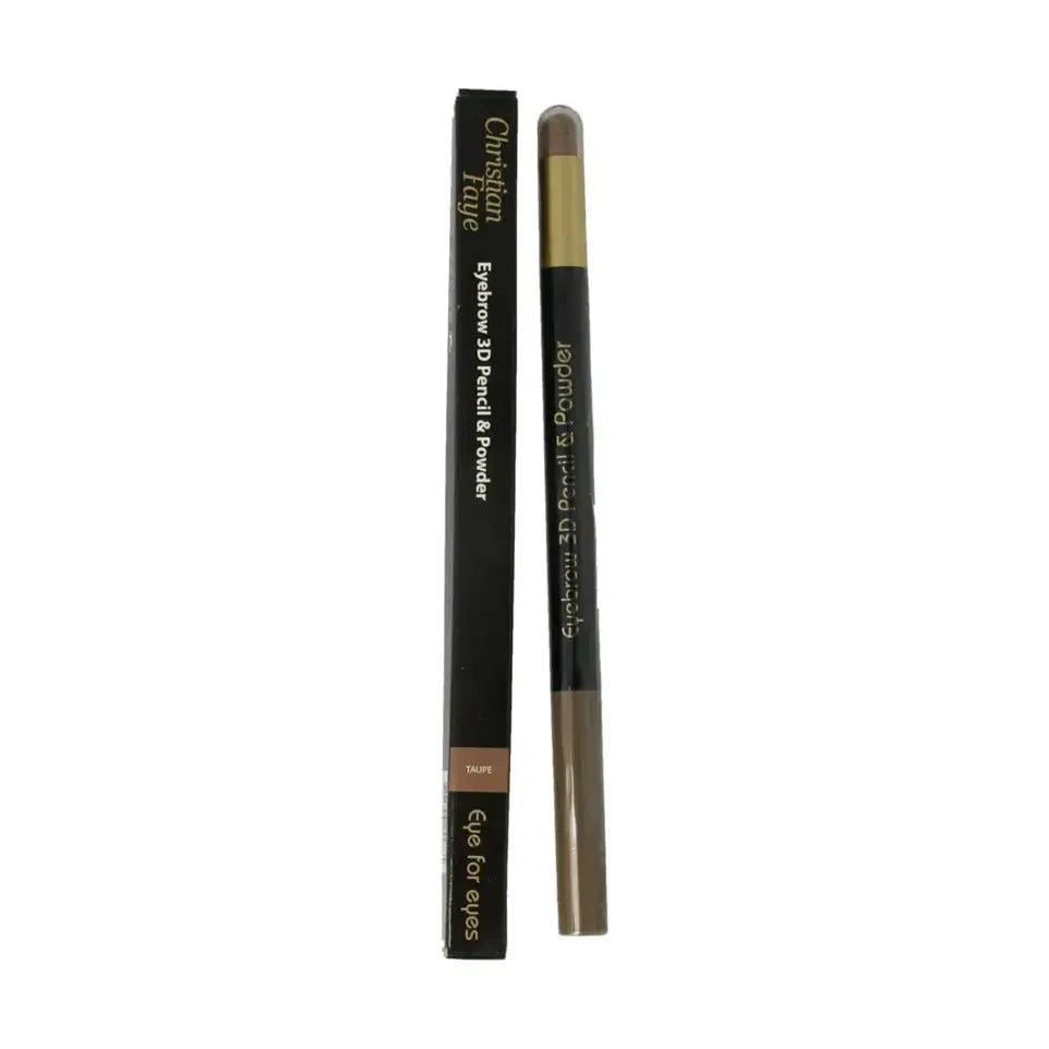 Christian Faye wenkbrauwp 3d pencil&powd taup 1 g