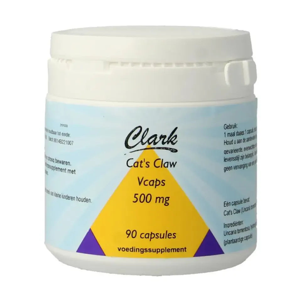 Clark Cats claw 500 mg 90 vcaps