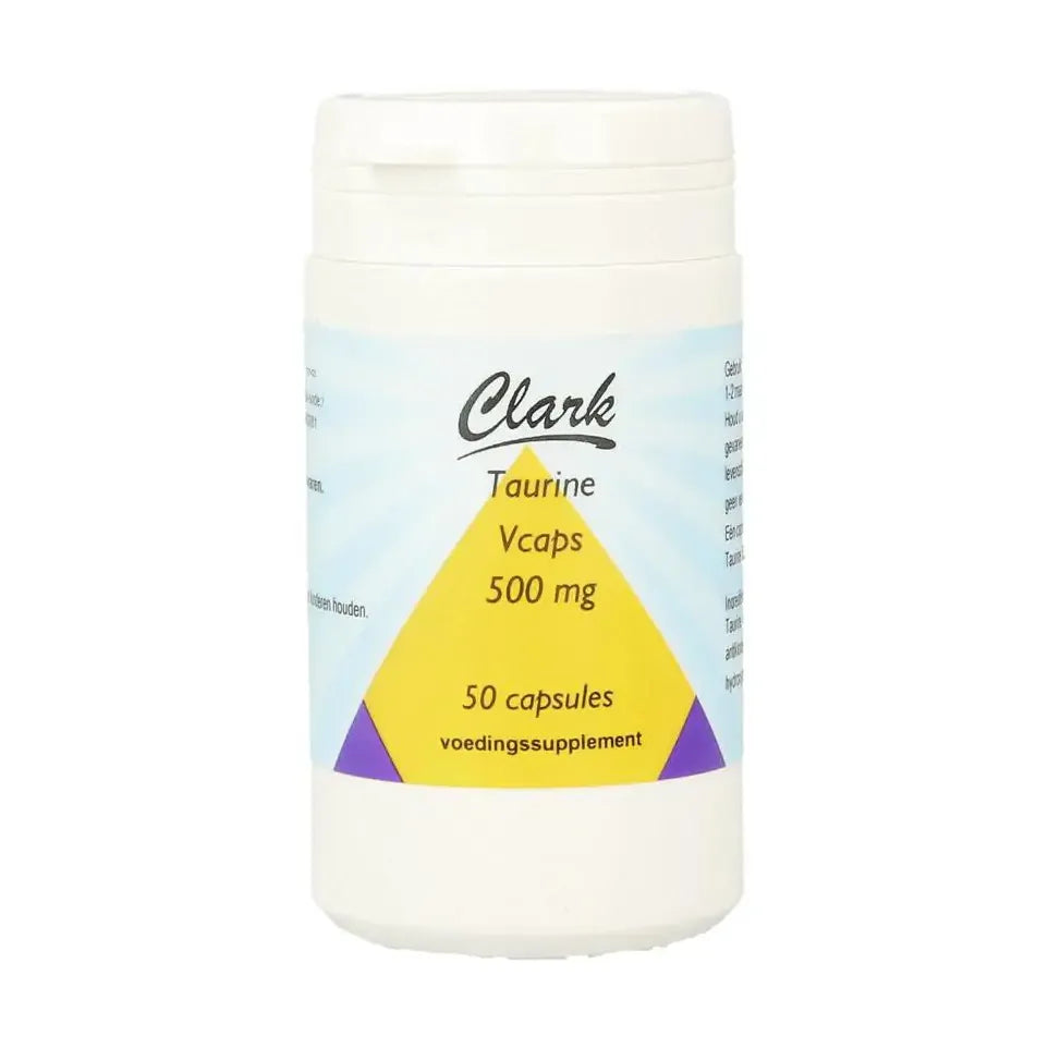 Clark Taurine 500 mg 50 vcaps