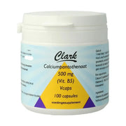 Clark Vitamine B5 pantotheenzuur 500 mg 100 vcaps