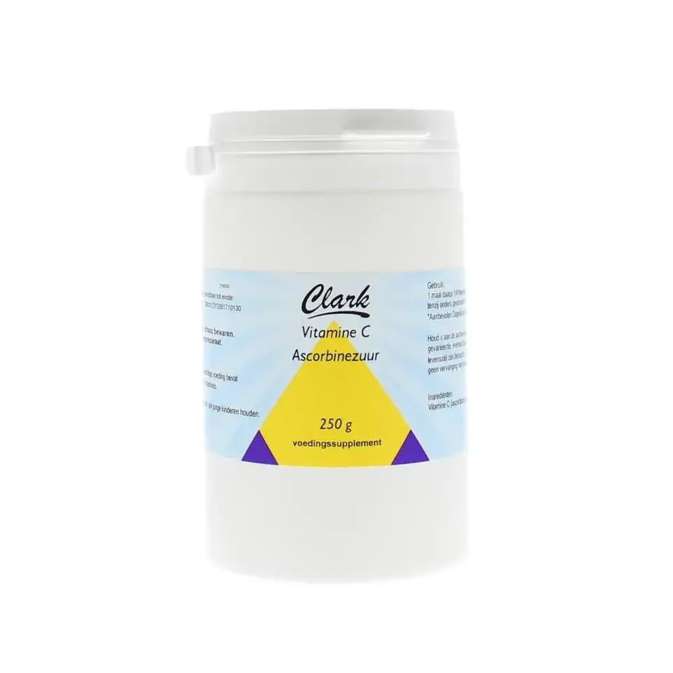 Clark Vitamine C ascorbine zuur 250 gram