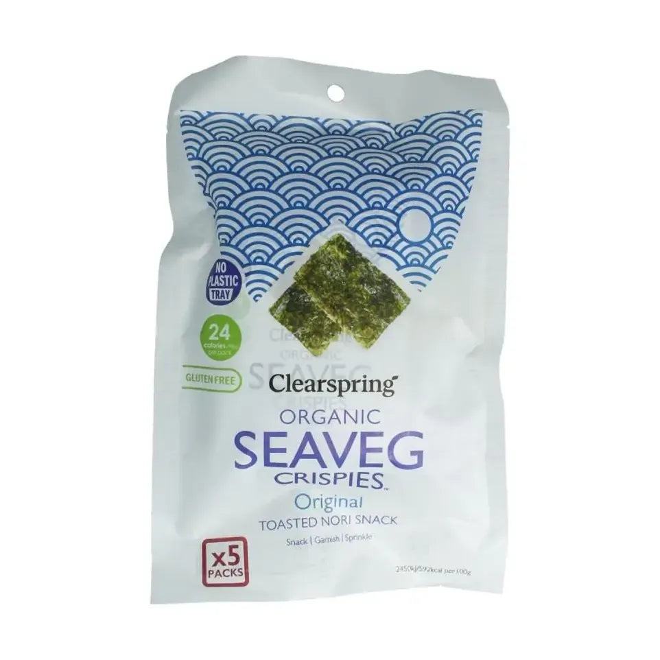 Clearspring Seaveg - crispies original multipack biologisch 20