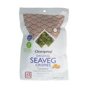 Clearspring Seaveg - Crispies turmeric multipack biologisch 20