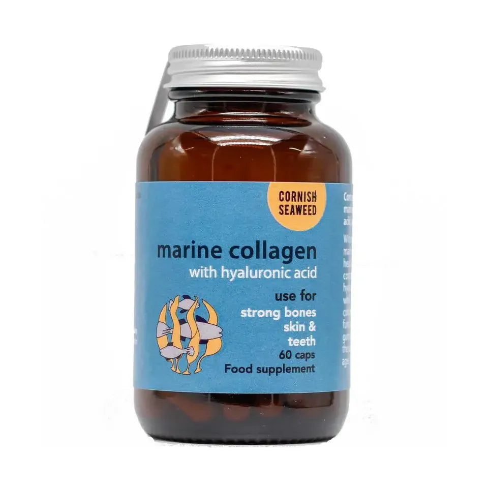 Cornish Seaweed Marine collageen, hyaluronzuur & kelp 60