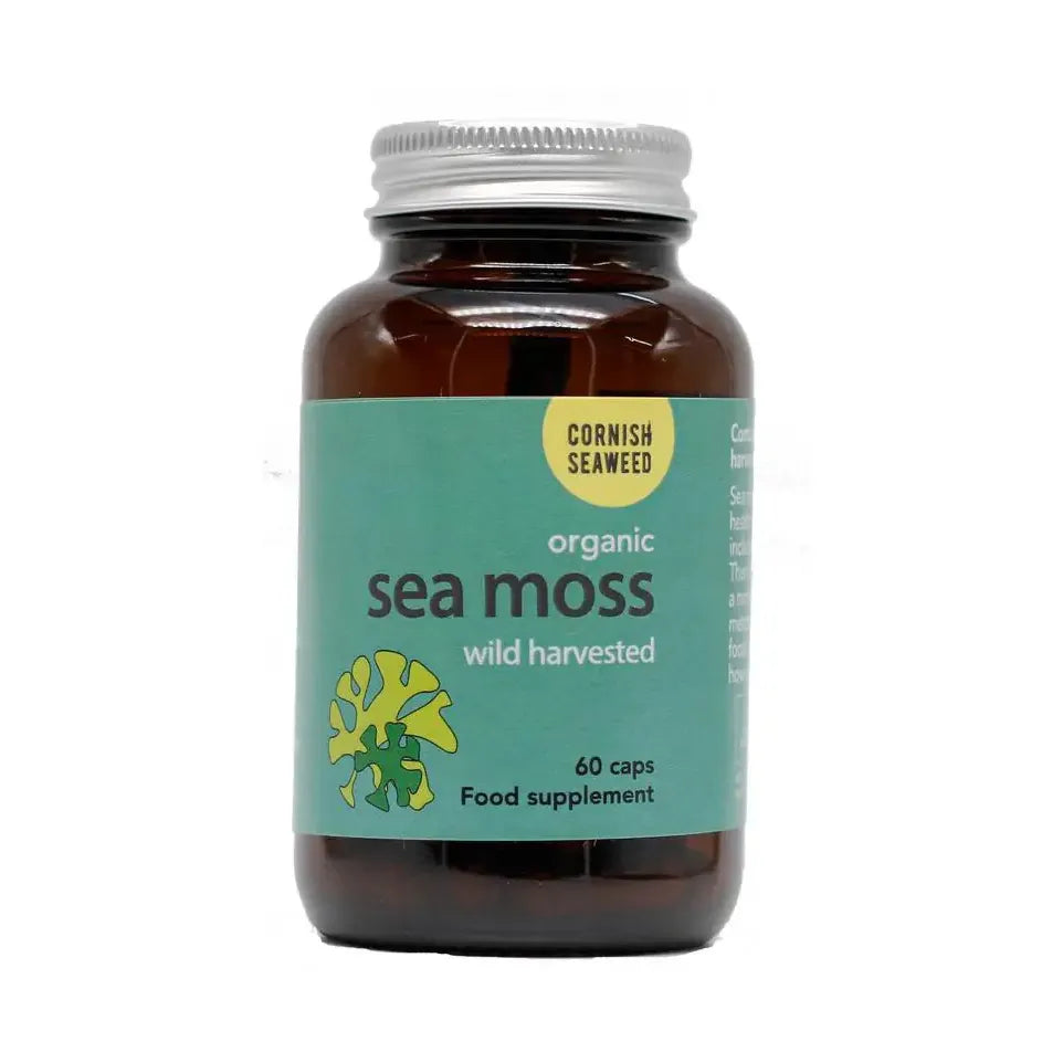 Cornish Seaweed Sea moss biologisch 60 capsules