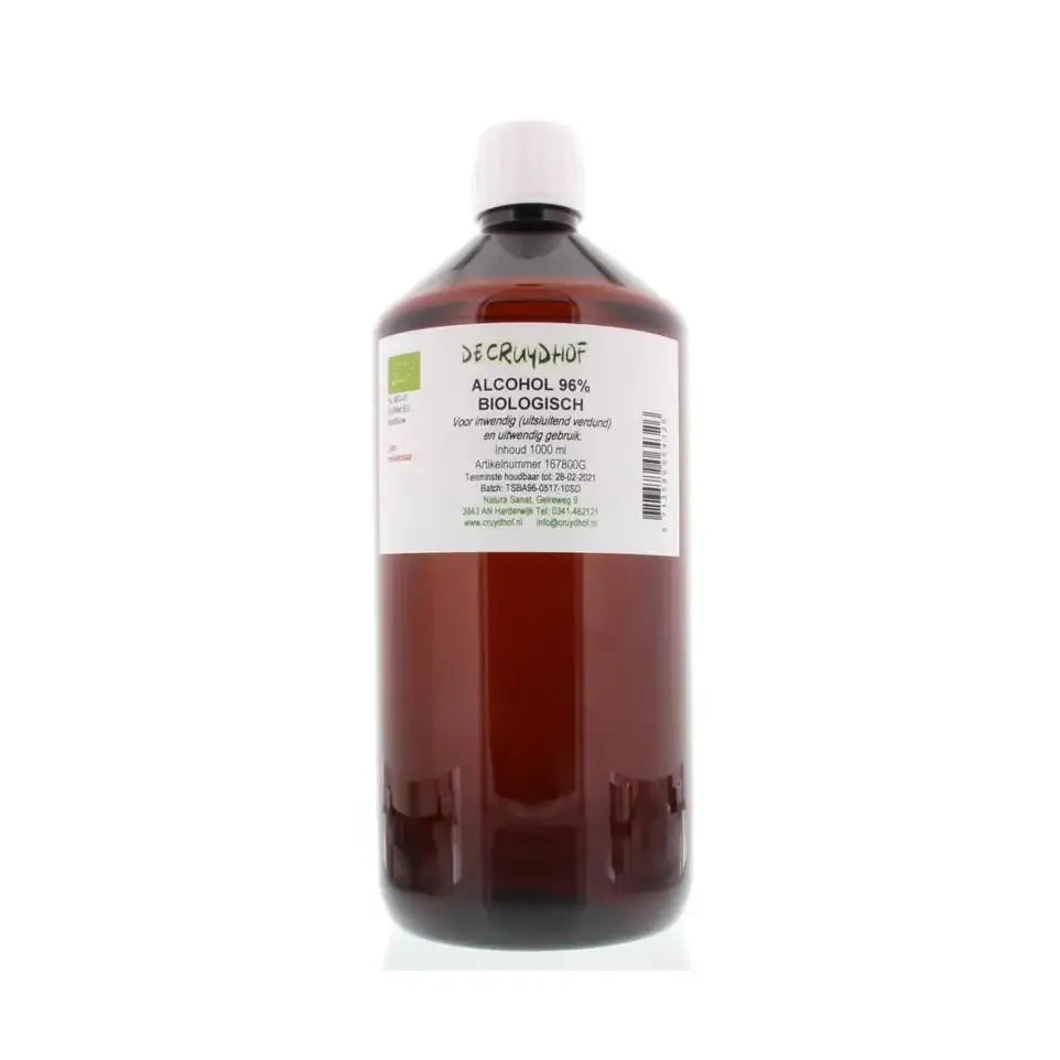 Cruydhof Alcohol 96% inwendig en uitwendig 1 liter