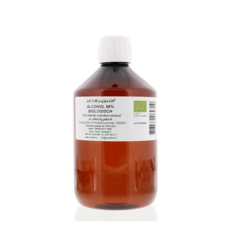 Cruydhof Alcohol 96% inwendig en uitwendig 500 ml