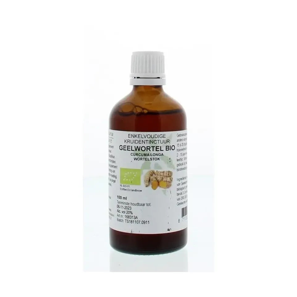 Cruydhof geelwortel tinctuur biologisch 100 ml