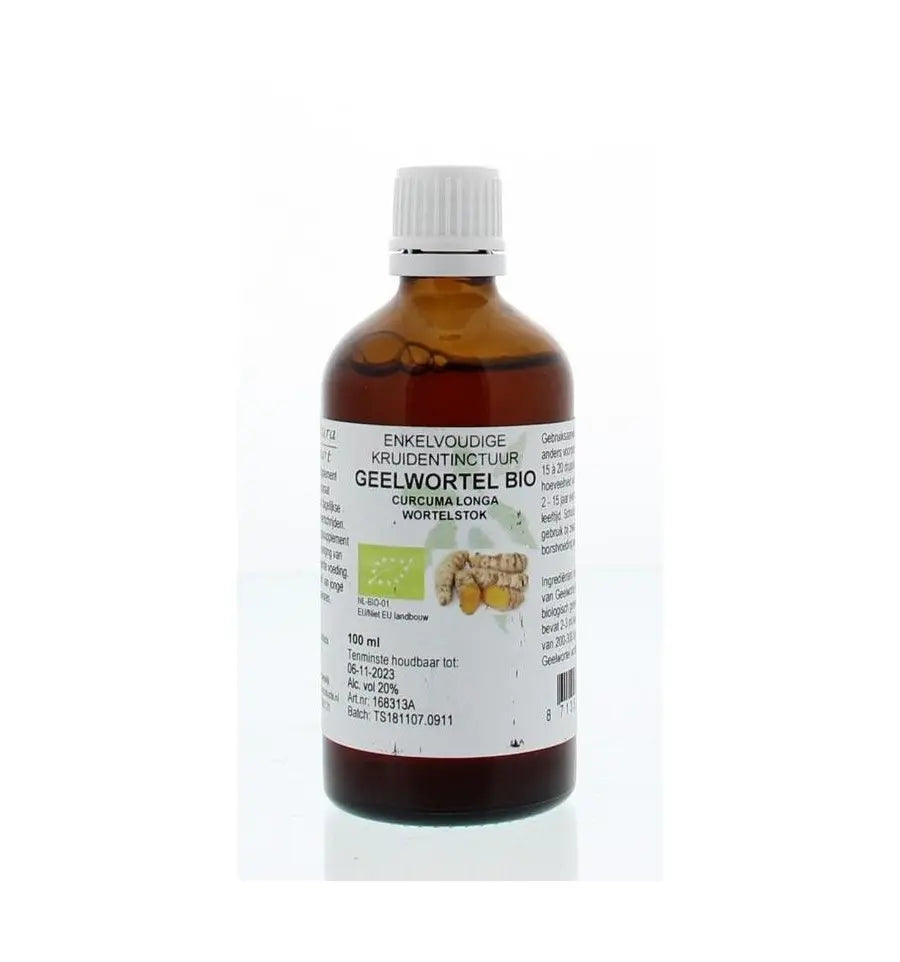 Cruydhof geelwortel tinctuur biologisch 100 ml