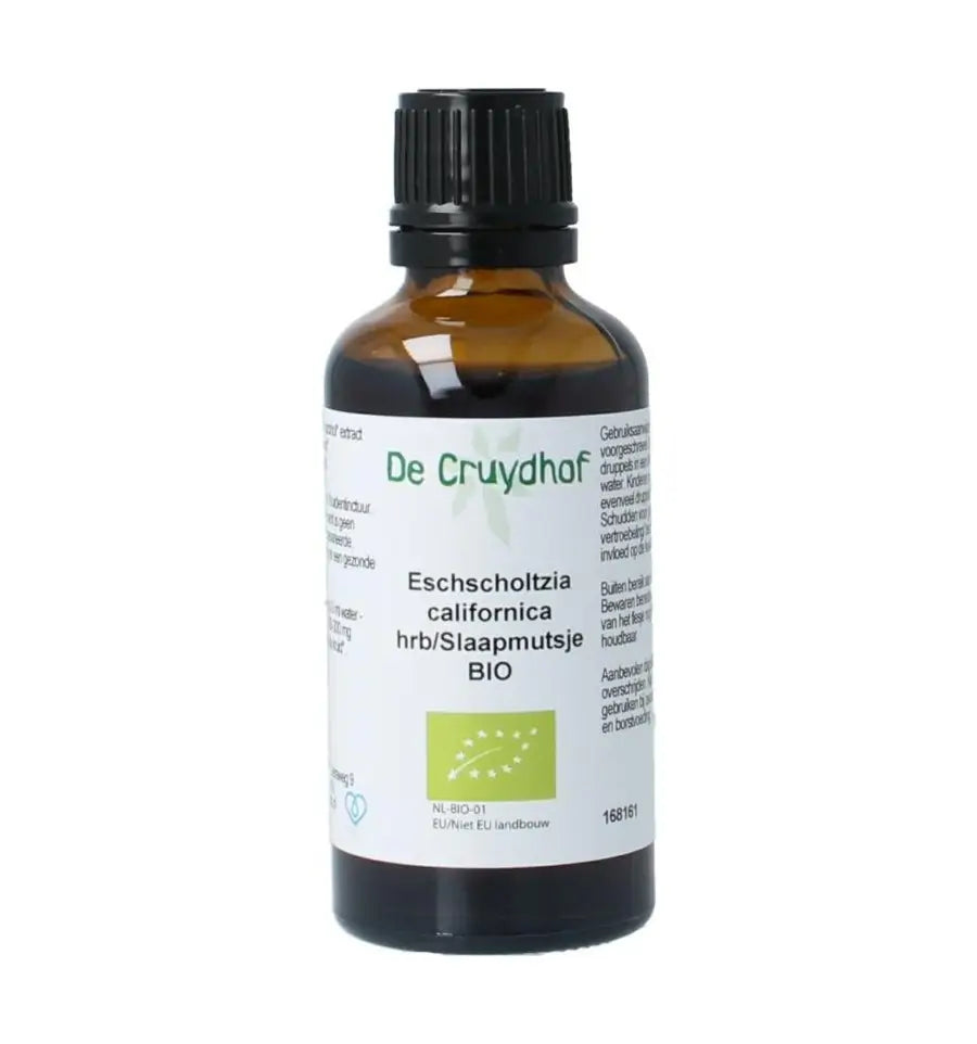 Cruydhof slaapmutsje tinctuur biologisch 50 ml