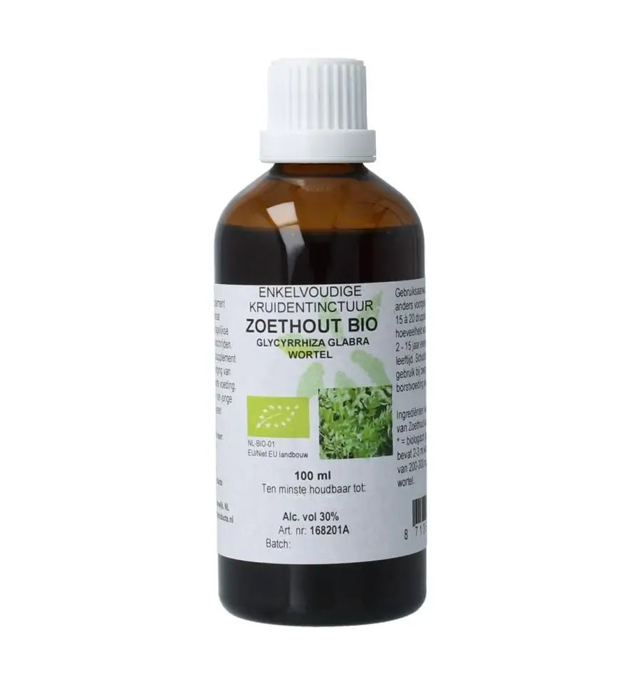 Cruydhof zoethout tinctuur biologisch 100 ml