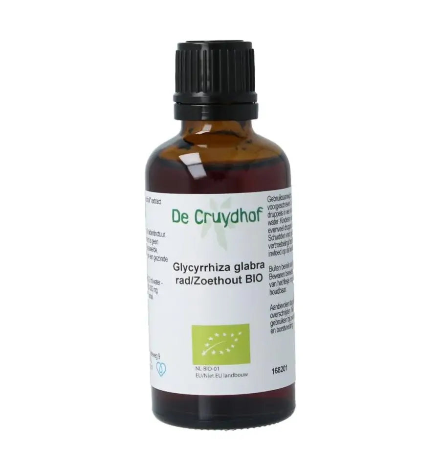 Cruydhof zoethout tinctuur biologisch 50 ml