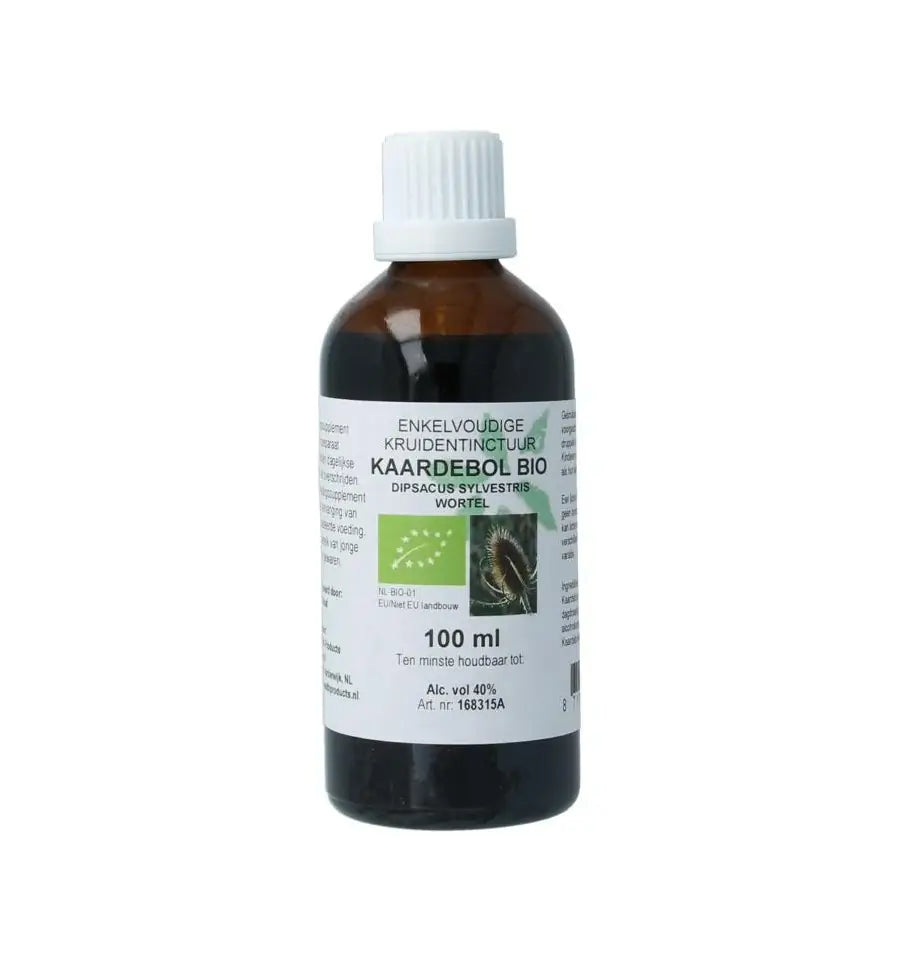 Cruydhof Kaardebol wortel tinctuur biologisch 100 ml