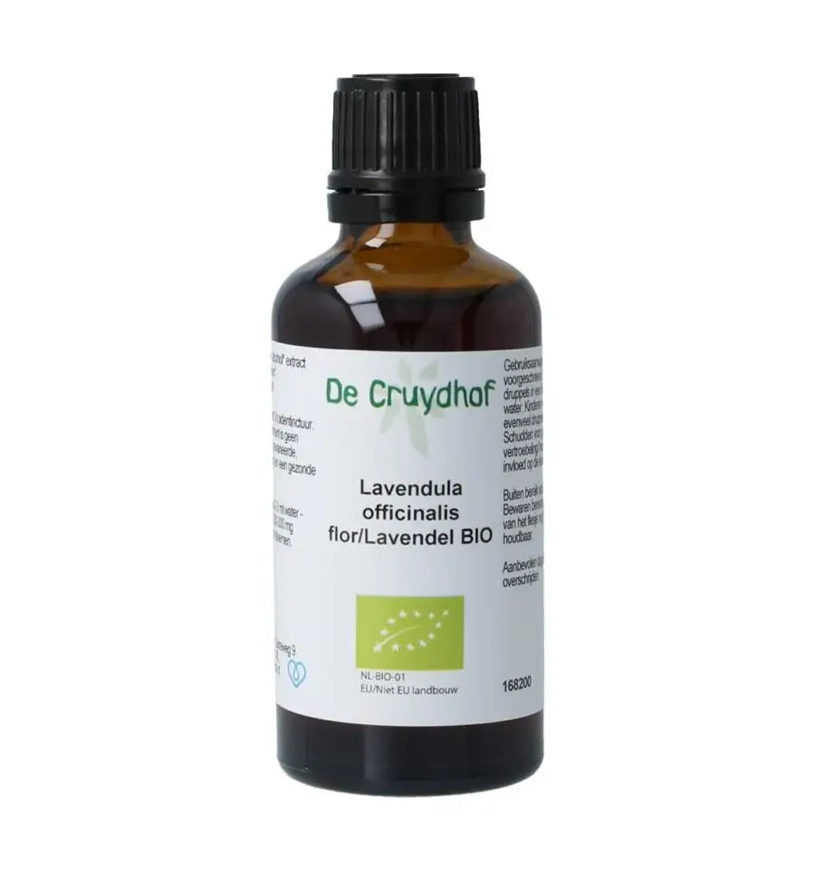 Cruydhof Lavandula officinalis flor tinctuur biologisch 50 ml