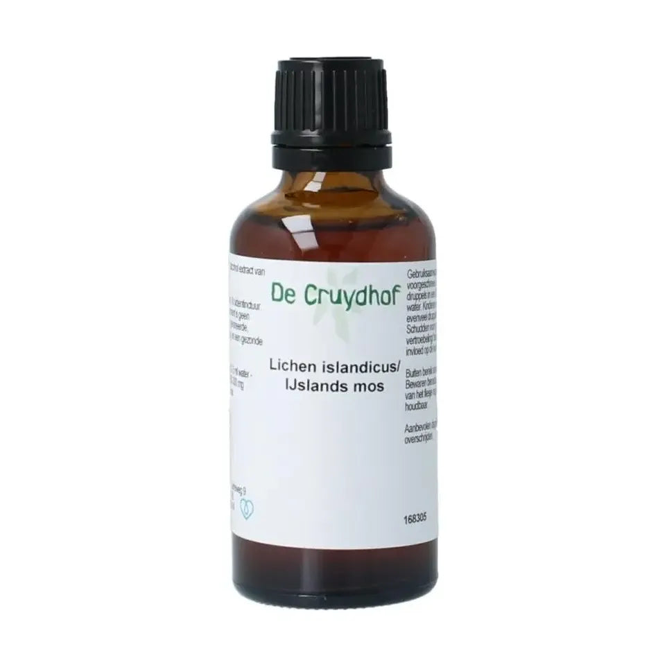 Cruydhof ijsland mos tinctuur 50 ml