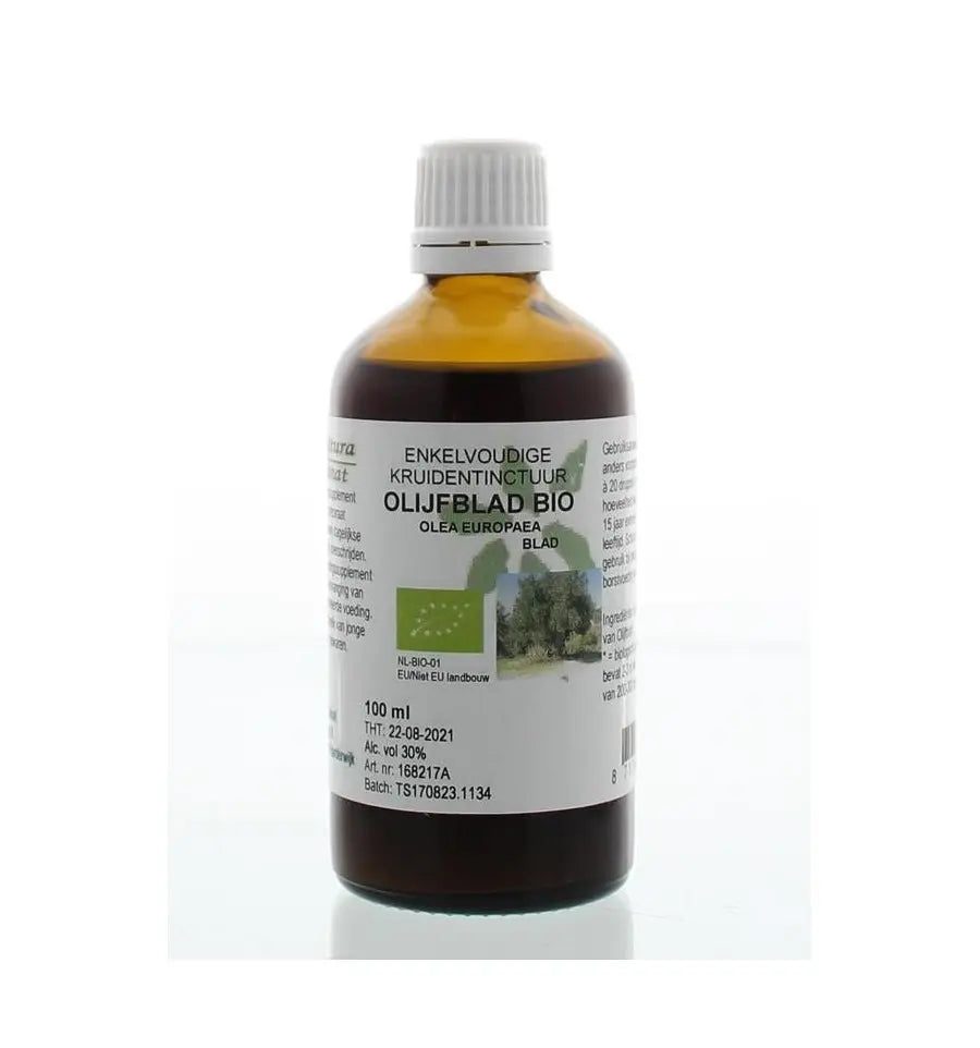 Cruydhof olijfblad tinctuur biologisch 100 ml