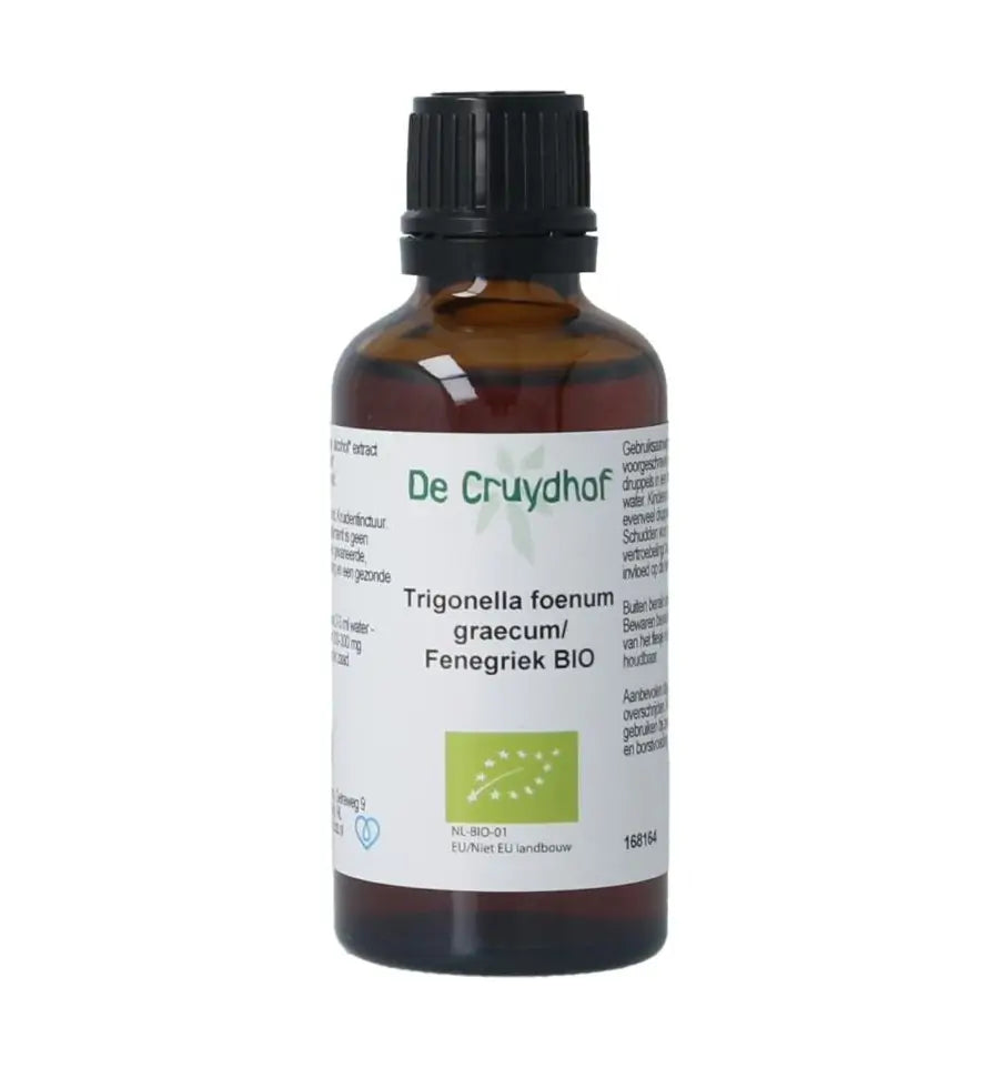 Cruydhof fenegriek tinctuur biologisch 50 ml