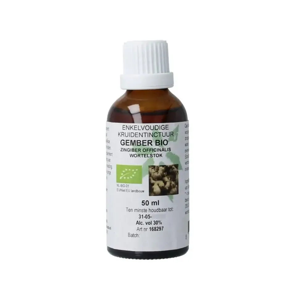 Cruydhof gember tinctuur biologisch 50 ml