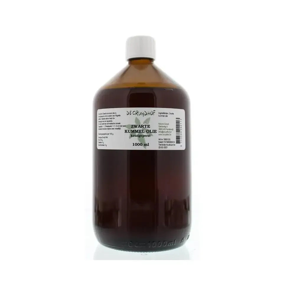 Cruydhof Zwarte kummel olie 1 liter
