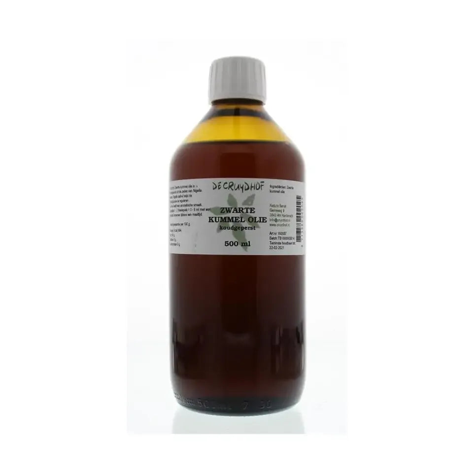 Cruydhof Zwarte kummel olie 500 ml
