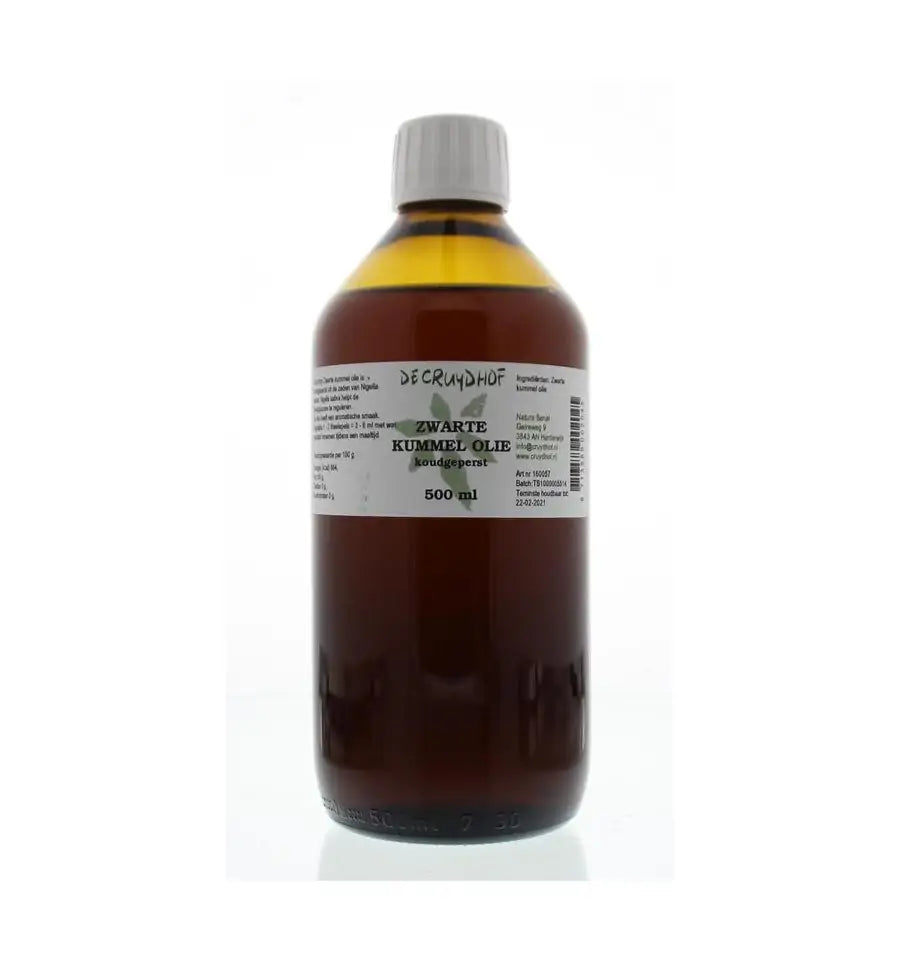 Cruydhof Zwarte kummel olie 500 ml