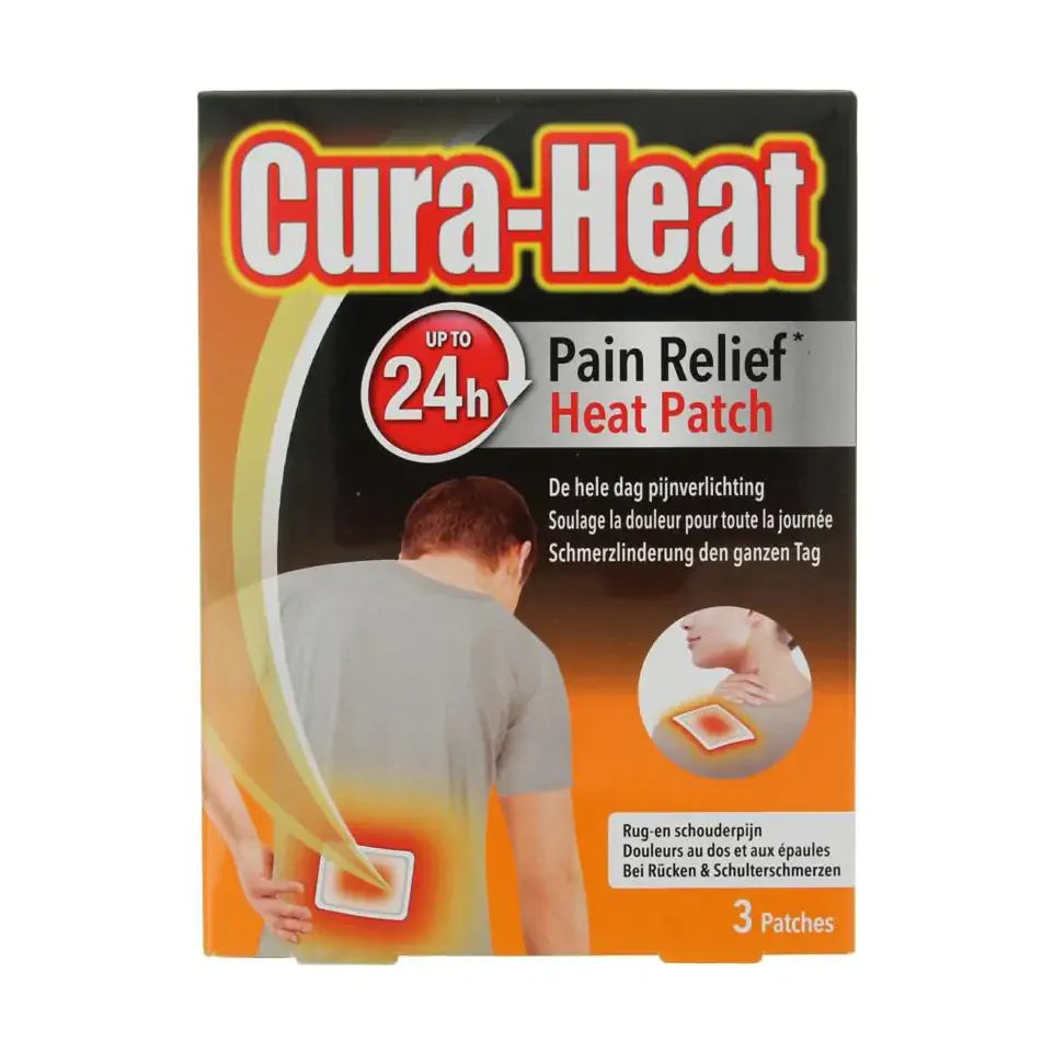 Cura Heat Warmtepack rug- en schouder 3 sachets