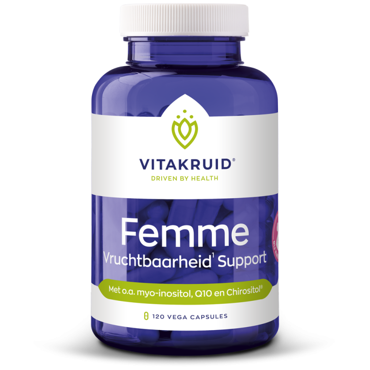 Vitakruid Femme vruchtbaarheid support 120 vcaps