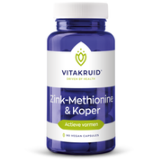 Vitakruid Zink methionine koper 90 vcaps