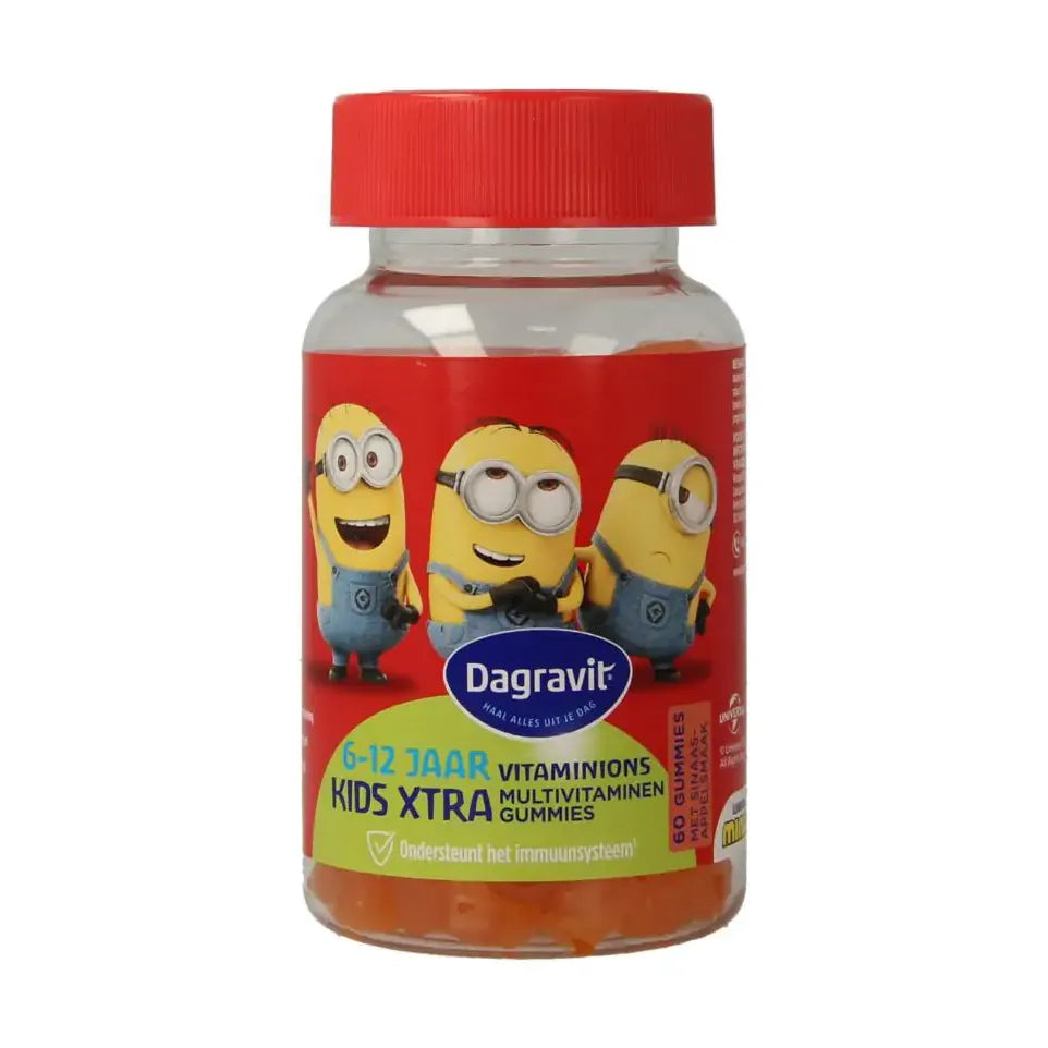 Dagravit Kids-Xtra vitaminions gums 6+ 60 gummies