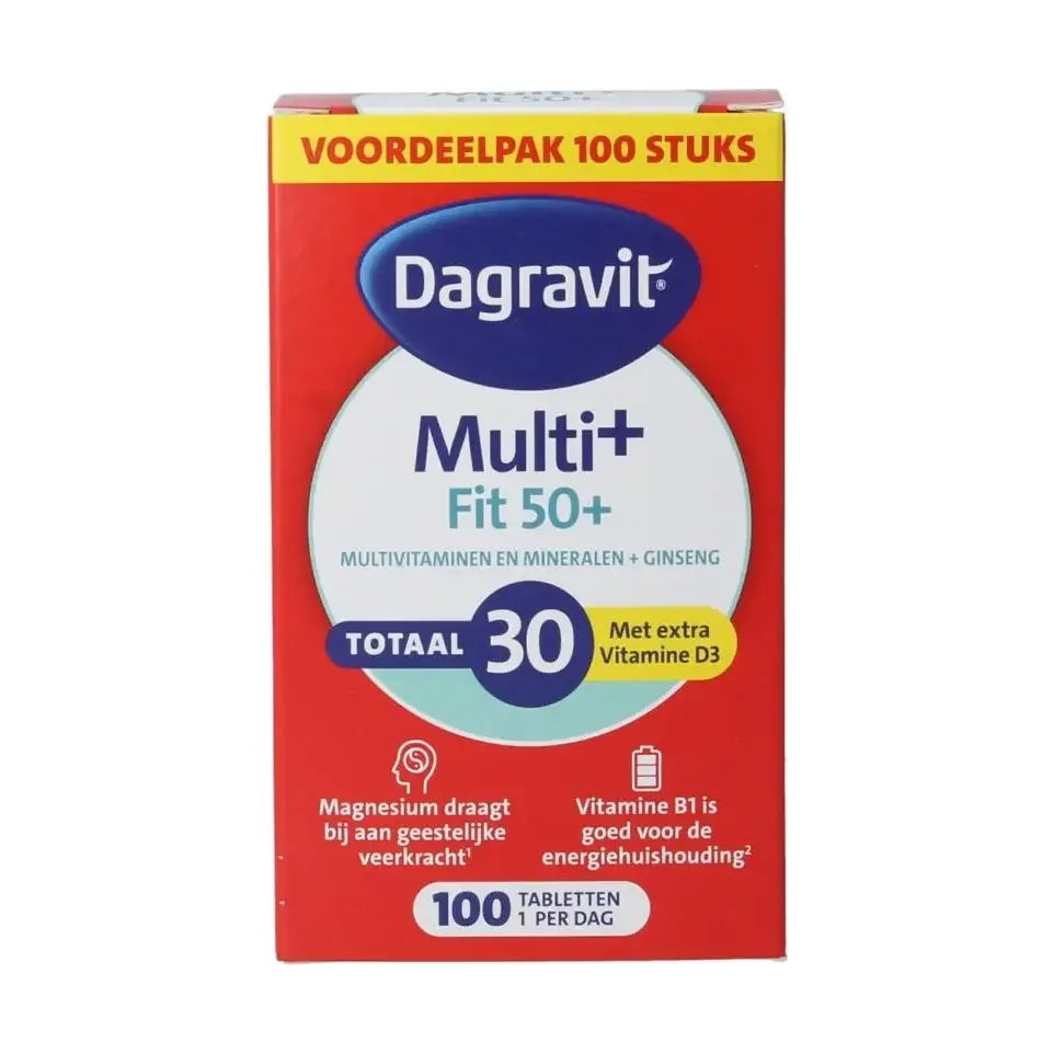 Dagravit Totaal 30 Vitaal 50+ 100 tabletten