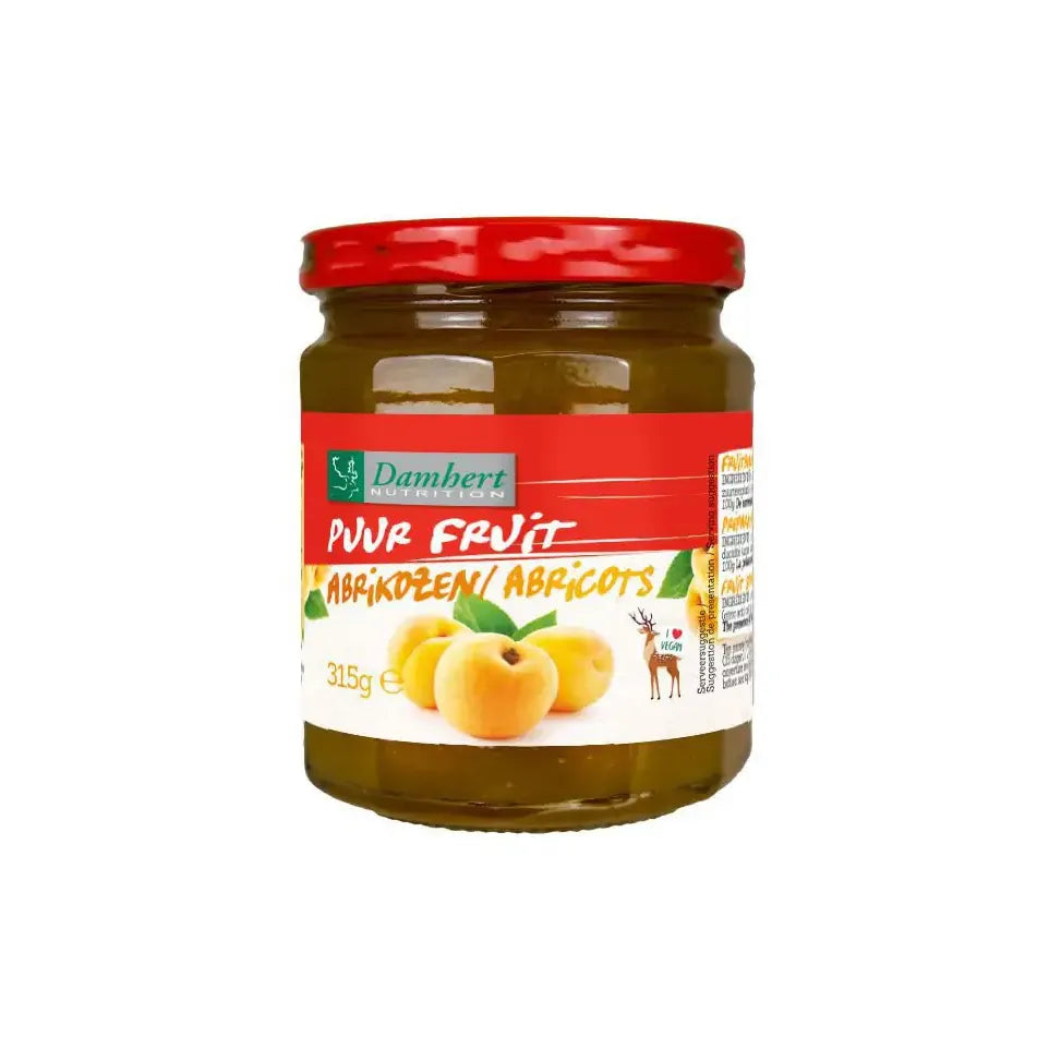 Damhert Abrikozen confiture 315 gram