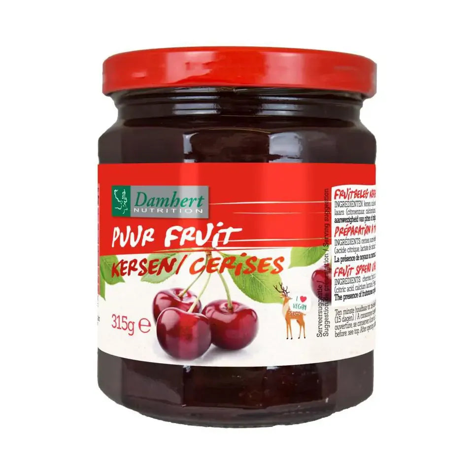Damhert Kersen confiture 315 gram