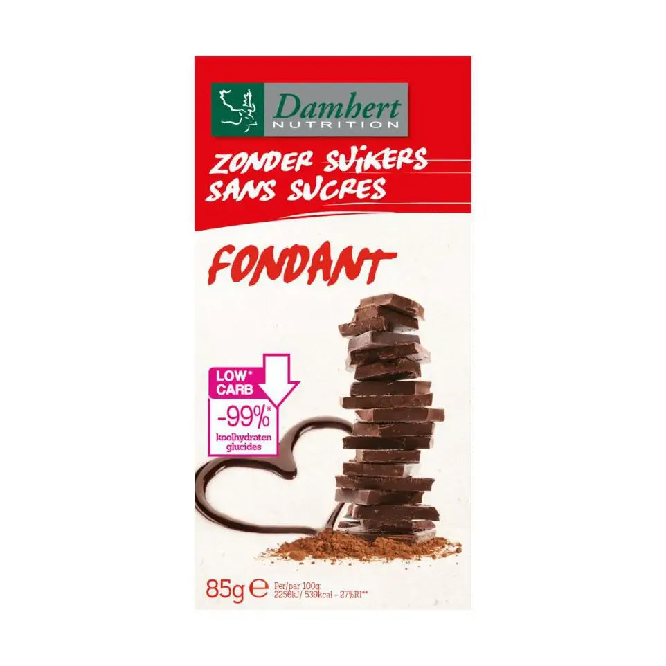 Damhert Chocoladetablet puur 102 gram